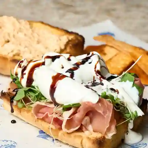 Sandwich de Burrata Picante