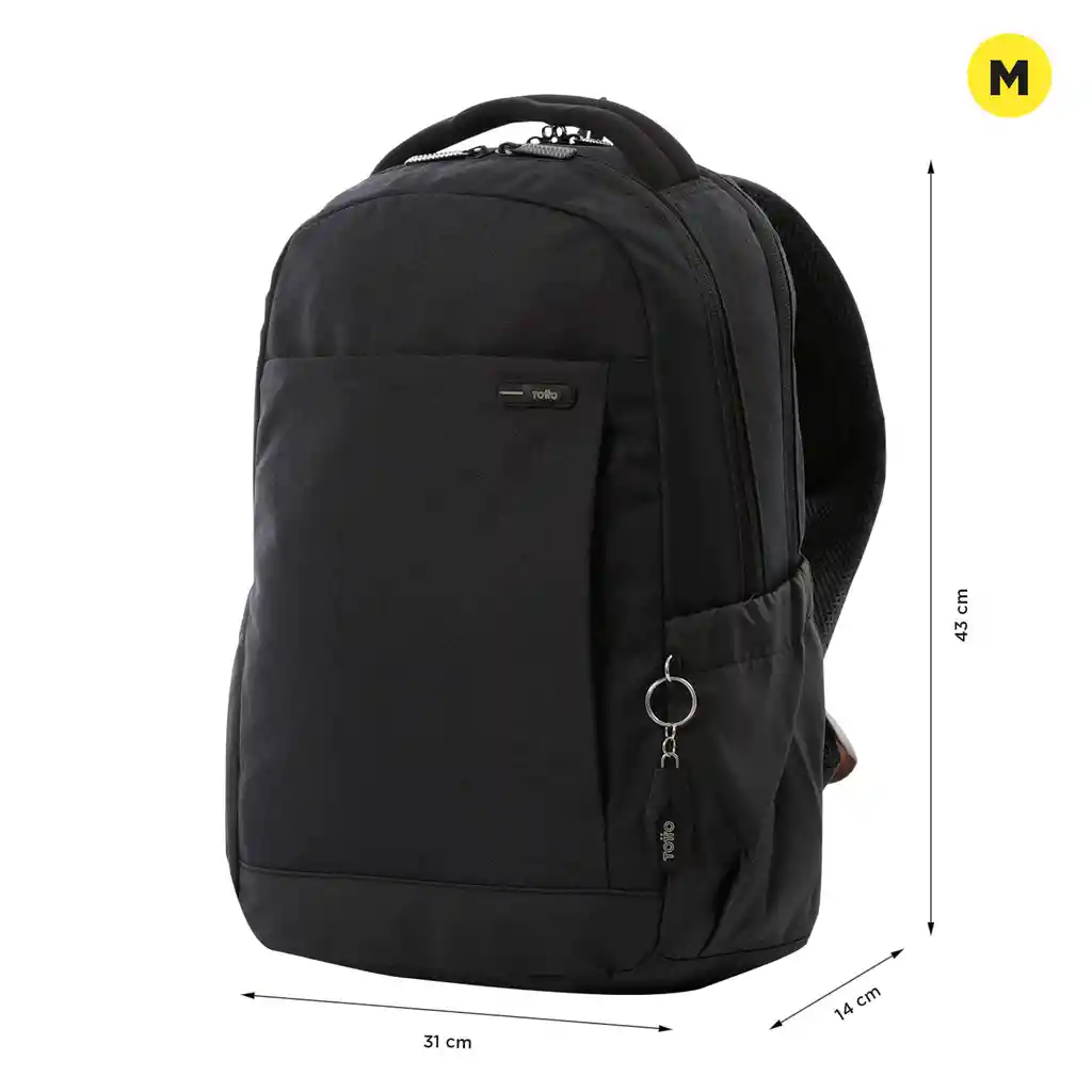 Morral Ejecutivo Porta Pc 14" Deleg 2.0 Negro Hombre