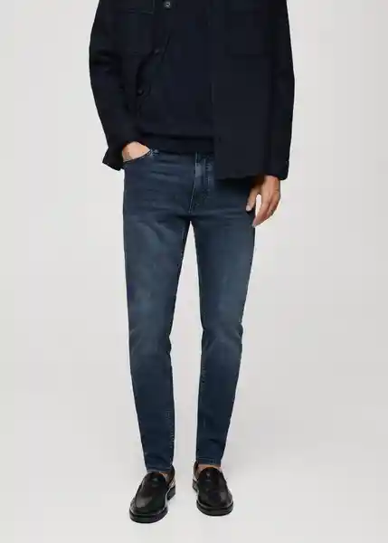 Jean Jude Blueblack Talla 38 Hombre Mango