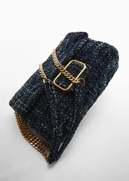 Bolso g Fido Navy Talla 99 Mujer Mango