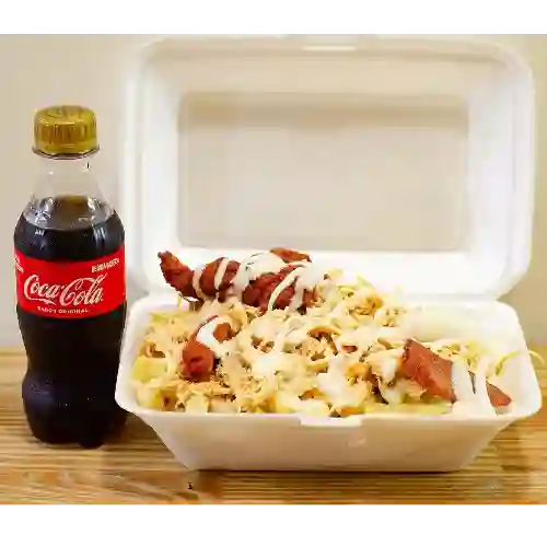Pollo Reina con Gaseosa