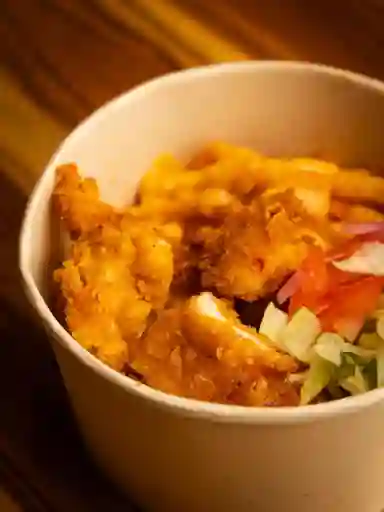 Bowl de pollo crispy