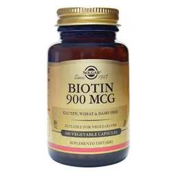 Solgar Suplemento Alimenticio Biotin 900 Mcg