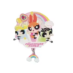 Imán Metálico Purpurina Las Chicas Superpoderosas Blanco Miniso