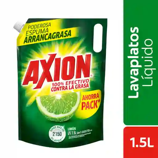 Axion Lavaplatos Liquido de Limón