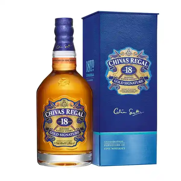 Chivas Regal Whisky 18 Años