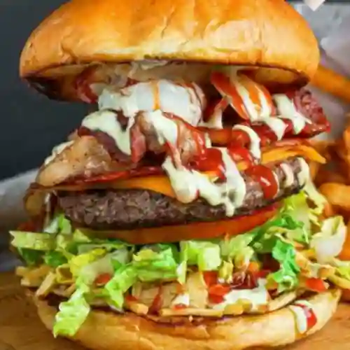 2 Súper Cangre Burguer y 2 Gaseosas 250