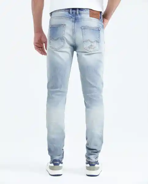 Jean Super Slim Fit-Rider Azul Cristalino Claro 32/32 Chevignon