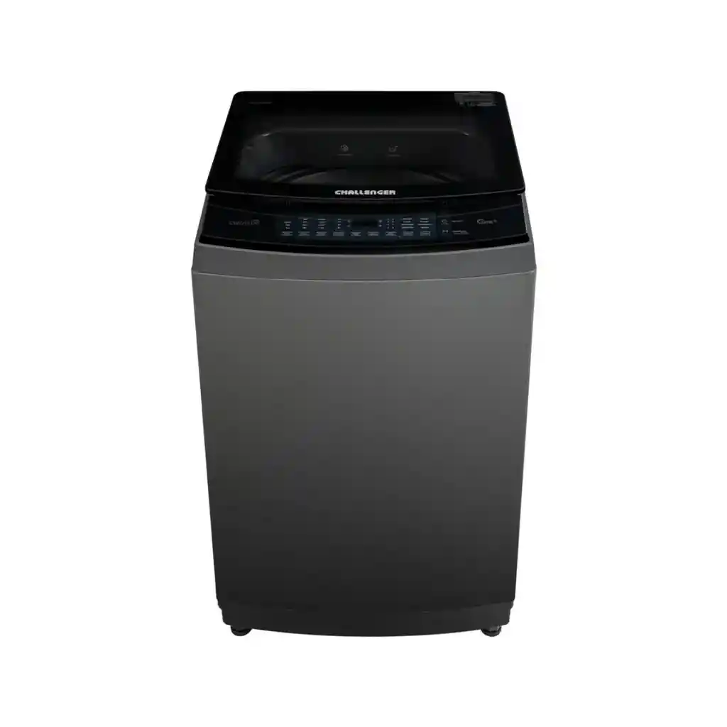 Lavadora Challenger Carga Superior (39 Libras) Automática Gris-negro Cw5718dg