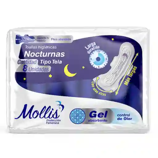 Mollis Toalla Higiénica Nocturna