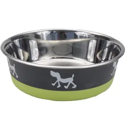Comedero Antideslizante Perro Coastal Maslow Non-skid Azul S