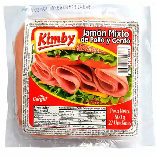 Kimby Jamón Mixto de Pollo y Cerdo