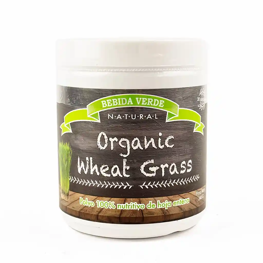 Organic Wheat Grass Te Verde