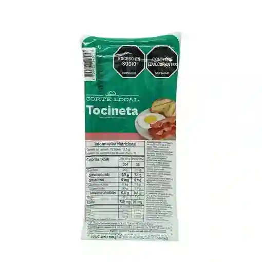 Tocineta de Cerdo - Corte Local