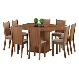 Comedor 8 Sillas 136x136 Clarice M+design