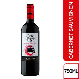 Vino Tinto GATO NEGRO Cabernet Sauvignon  Botella 750 Ml