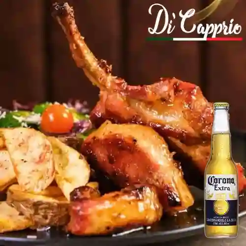 Combo Costolete All Naranja + Corona Extra 355 ml
