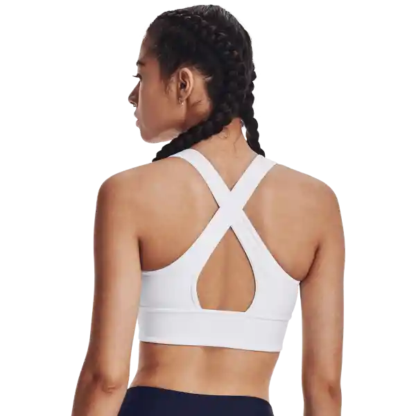 Under Armour Top Ssback Longline Entrenamiento Mujer Blanco LG