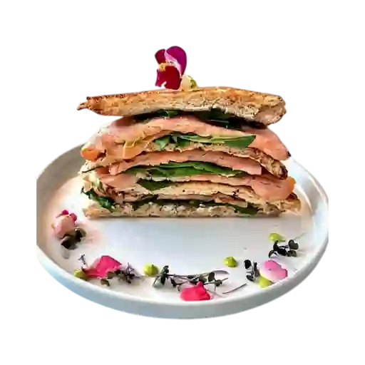 Sandwich Salmón Ahumado