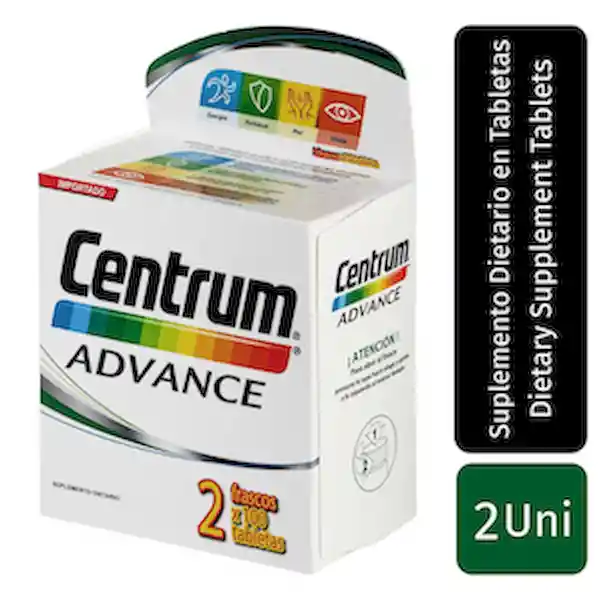 Centrum Advance Suplemento Dietario Multivitamínico