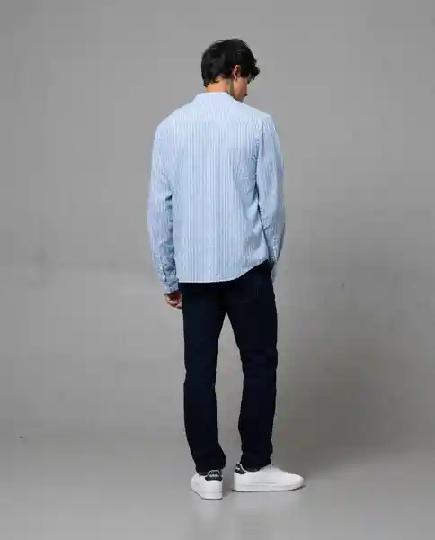 Camisa Hombre Azul Talla XL 112G003 Rifle