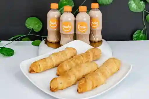 Combo 4 Milos + 4 Esponjado de Queso