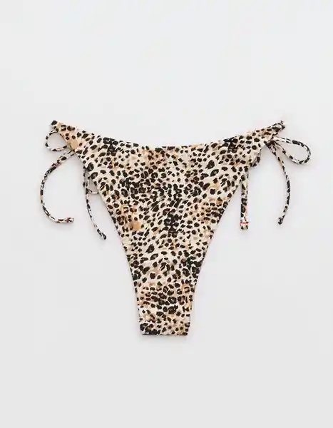 Panti de Bikini Aerie Beige Talla: SMALL 5670158 American Eagle