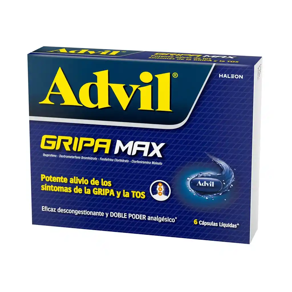 Advil Gripa Max Gripa y Tos  x 6 cap