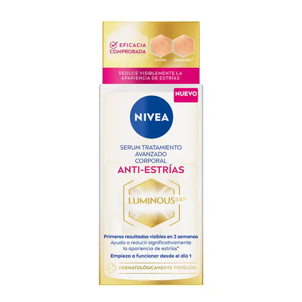 Serum Corporal Nivea Luminous Antestrias