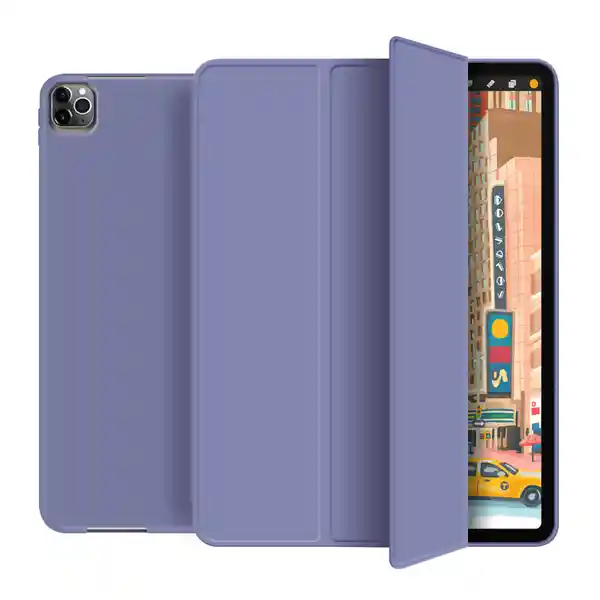 Ipad Smart Case Para Pro 11 Morado