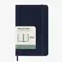 Moleskine Agenda Semanal Azul Pequeña Hc 2026