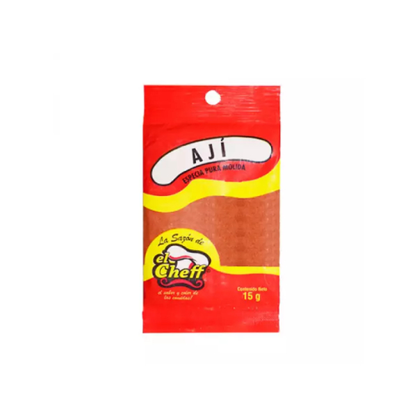 El Cheff Condimento Ají Molido 15 g