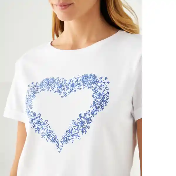 Camiseta Blanco Talla S 110601 601F023 Esprit