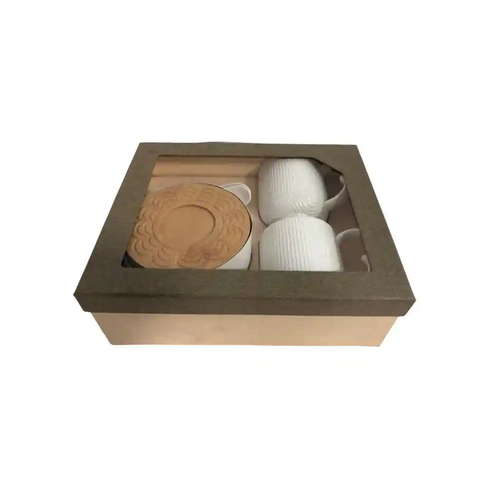 Set X6 Pocillos C/plato/portavasos Concepts 86346681