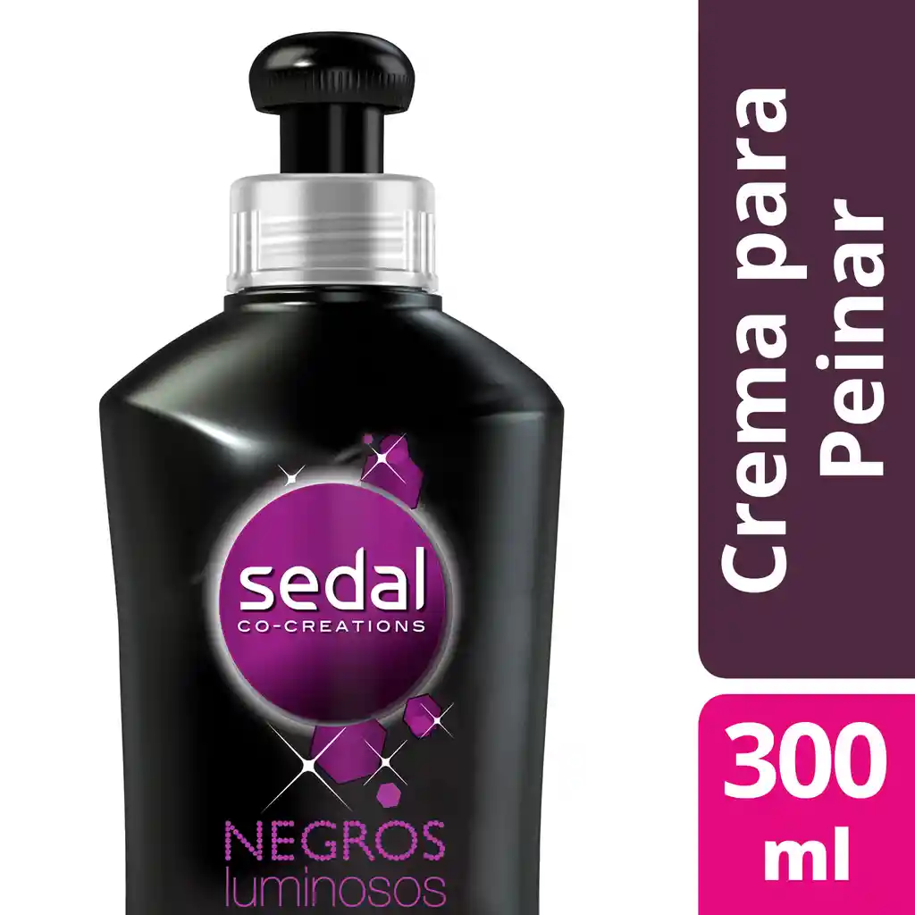 Sedal Crema para Peinar Negros Luminosos