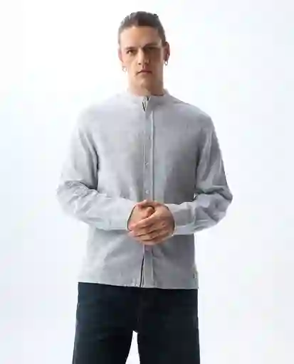 Camisa Hombre Gris Talla XL 811G502_GRI156410 Americanino