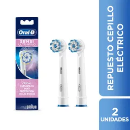 Oral-B Cabezales Repuesto Para Cepillo Dental Eléctrico X 2