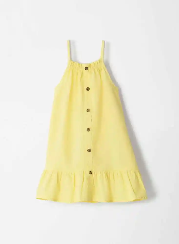 Vestido Vestido 9/12meses-amarillo