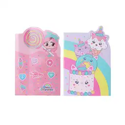 Set de Cuadernos Con Puntadas Serie Mis Pastelitos Miniso