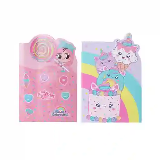 Set de Cuadernos Con Puntadas Serie Mis Pastelitos Miniso