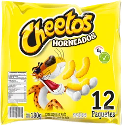 Cheetos Horenados Natural x 12 Paquetes