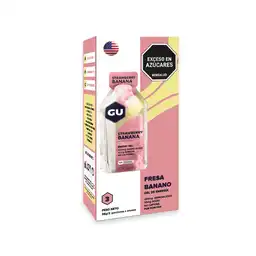 Gel Fresa Banano Gu Sin Ref