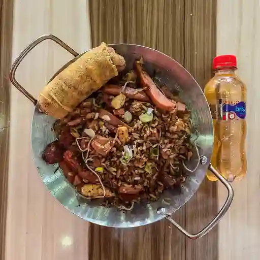 Combo for a king + lumpia vegetales