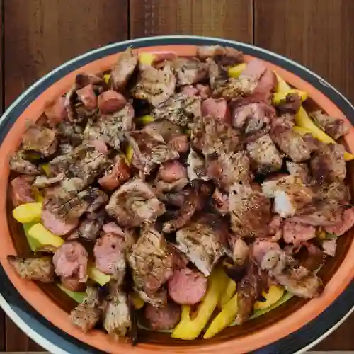 Salchipapa Pollo