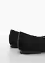 Zapatos Lia Negro Talla 38 Mujer Mango