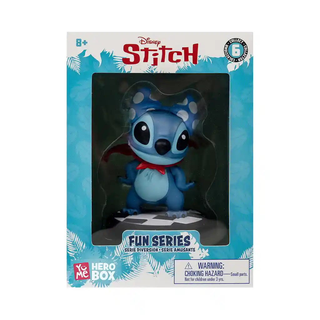 Figura Disney Coleccionable Stitch Super Heroe