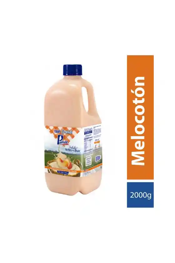 Pomar Yogurt Melocotón Garrafa 