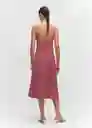 Vestido Boscol-H Rosa Talla S Mujer Mango