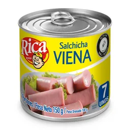 Rica Rondo Salchicha Viena en Lata 