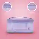 Cosmetiquera Plastificada Serie Miniso Morado Miniso
